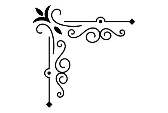 Corner Ornament SVG: Elevate Your Designs Instantly