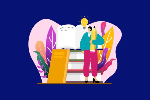 Education Learning Concept: Visual Style and Practical Uses