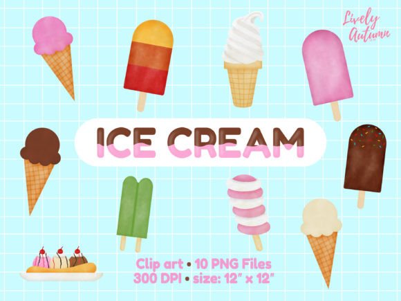 Ice Cream Clip Art: A Sweet Addition to Your Creative Toolkit