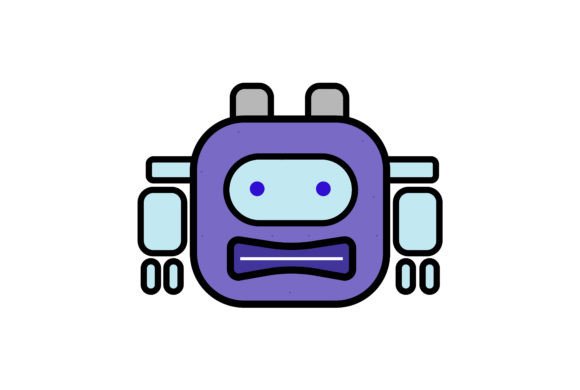 Scifi Robot Vector Graphic: Your Ultimate AI Design Asset