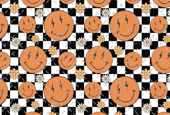 The Cheerful Charm of Smiley Face Checkered Patterns