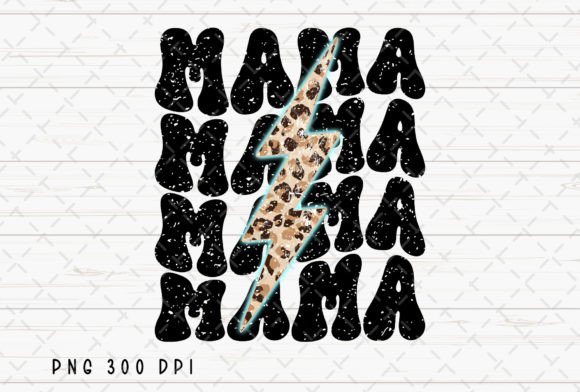 Unleashing the Wild Spirit of Mama Leopard Cheetah Lightning Bolt PNG