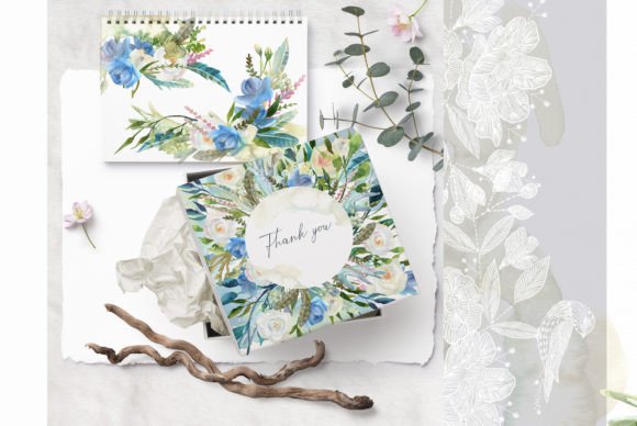 White Rose Watercolor Wedding Clipart: A Complete Design Toolkit